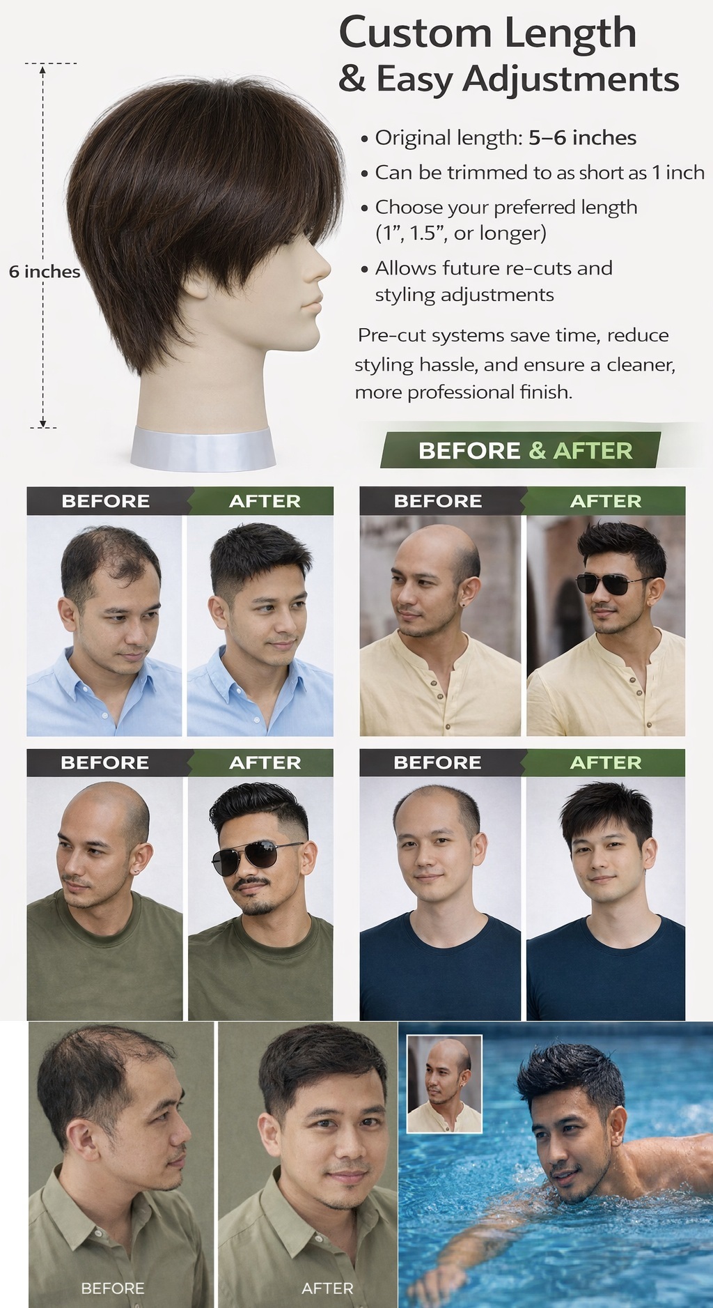 Ready Made Hair System